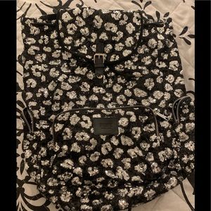 PINK Victoria's Secret Bags - VS sparkly sequin leopard backpack PINK Victoria's Secret Bags - VS sparkly sequin leopard backpack